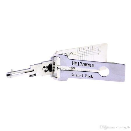 Original Lishi ORIGINAL LISHI: Hyundai HYN15 HY17 ( X269) 2-in-1 Pick/Decoder AG OLS-HY17-HYN15-AG